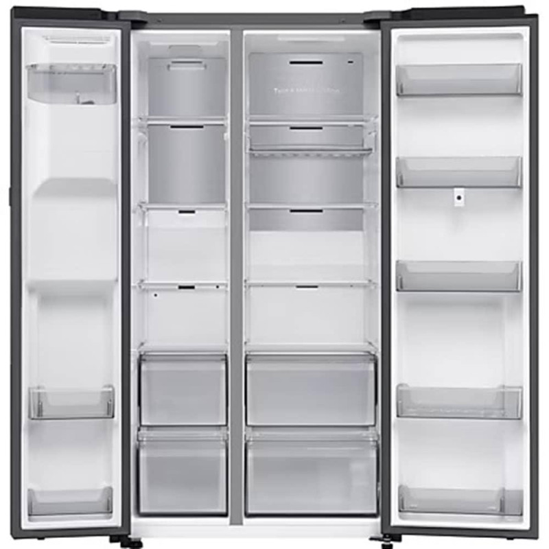 Samsung Refrigerator Bespoke AI Mode Side-by-Side Family Hub 614L SmartThings at Home RS90F66B1FAE