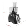 NOBEL 10 in 1 Juicer Food Factory 1.5 Litre 800W 2 Speed - Pulse 3 Cutting Plates Over Heat Protection Anti Slip Feet NFP777E