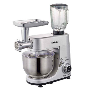 Nobel 3 in 1 Food Processor Multifunctional Stand Mixer with 7.0 L Stainless Steel Bowl & 1.5L Juicer Blender with 6 Speeds For A Variety Of Mixing Tasks NBM100S