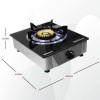 Nobel Single Stove Gas Burner Glass Top Heavy Cast Iron NGT1002G