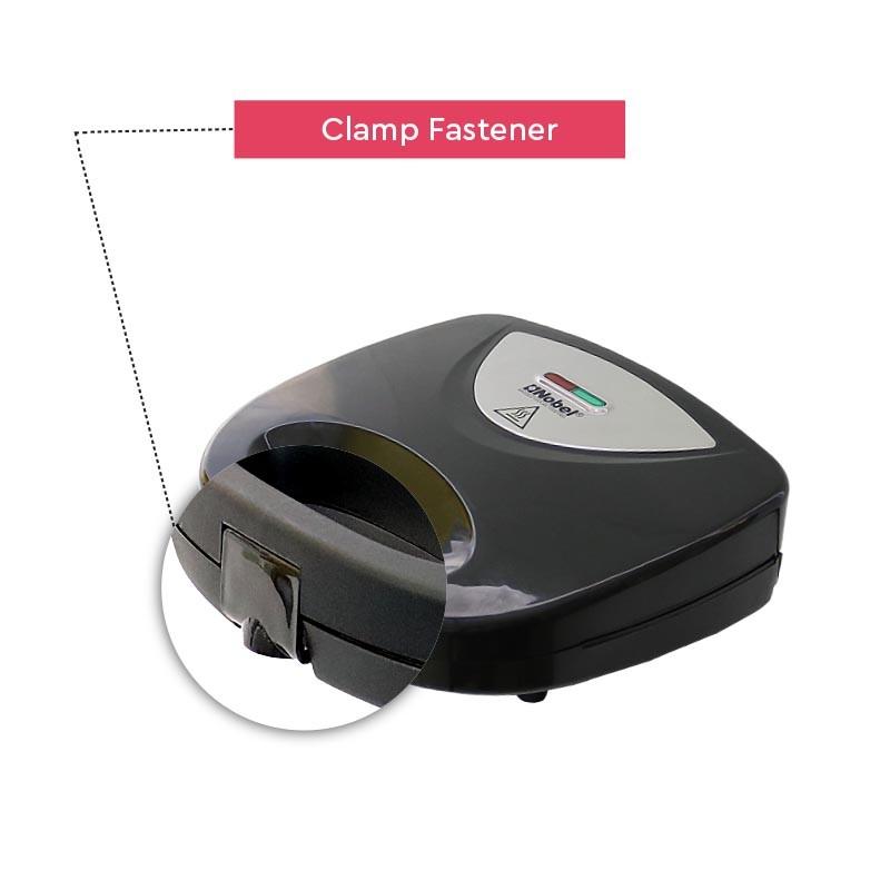 Nobel Sandwich Plate, Grill Plate, Fixed Temperature Control with LED Power Indicator NSM25S