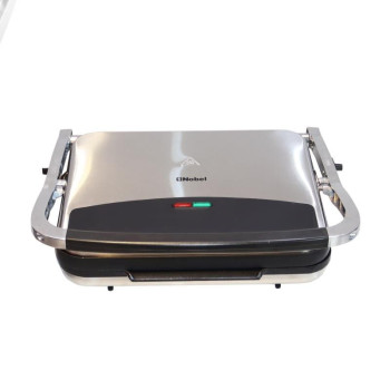 Nobel Portable Grill And Panini Maker Contact Grill 2000W Fixed Temperature Control Barbeque Grill Plate Ready light Power Indicator NCG100