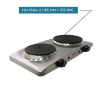 Nobel Hot Plate Stainless Steel Double NHP402SS