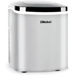 Nobel Ice Cube Maker 9 pieces of Ice per 6 to 9 minute cycle, with 1.7 Litres Water Tank Capacity & 600gram Ice bin Capacity,10-12 Kgs Ice Making Capacity per 24 Hours NIM18S