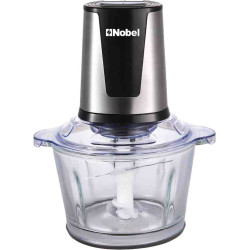 Nobel Chopper Transparent 1.8 Litre Full Metal Gear Stainless Steel Blade NCFP418GP