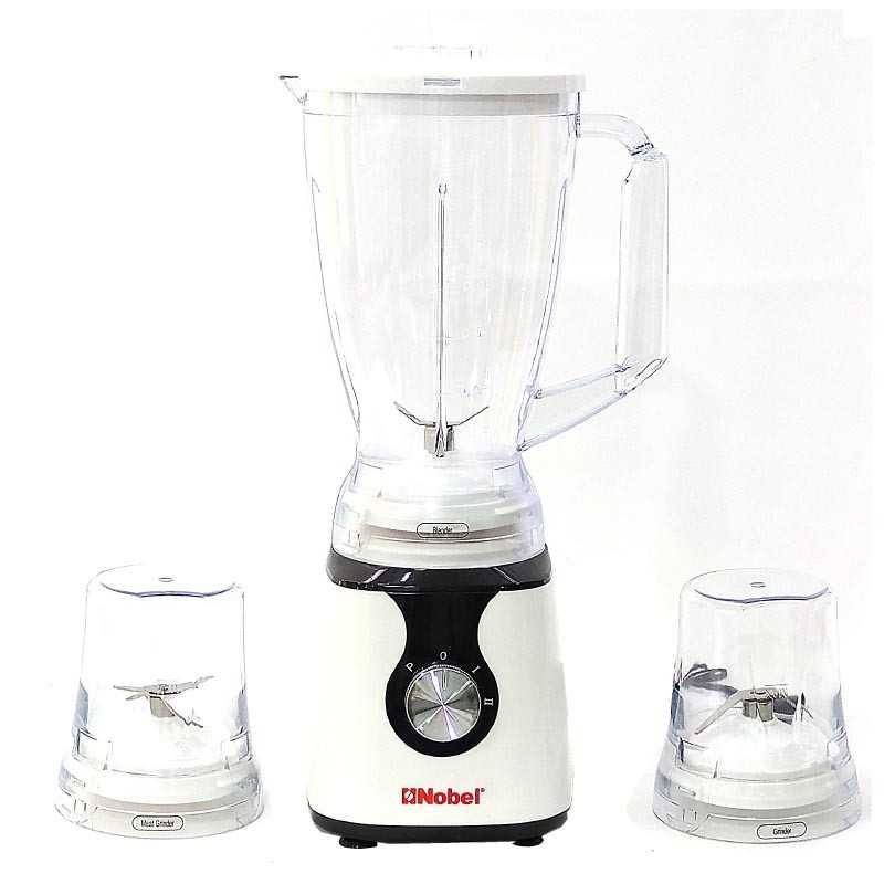 Nobel Table Top Blender 1.5 Litre  Grinder NB303E