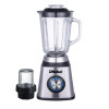 Nobel 2 in 1 Blender 1.5 Litres Blender with Glass Jar & Glass Grinder, NB515CR