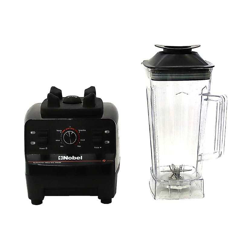 Nobel Table Top Blender Black 2 Litre  Over Heat Protection NB550COM