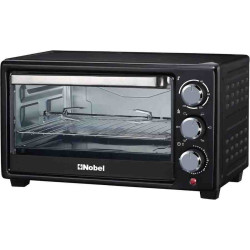 Nobel Electric Oven 18 Litres Capacity,  Rotisserie, Inner Lamp, Stainless Steel Heating Element NEO20
