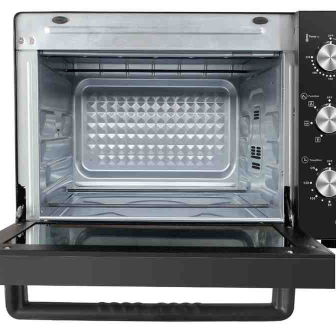 Nobel Electric Oven 60L Capacity, Inner Lamp, Knobs Control, 1900W Stainless Steel, Timer NEO60PRO