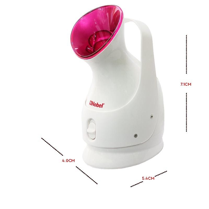 Nobel Face Steamer Color White/Pink Model-NFS100