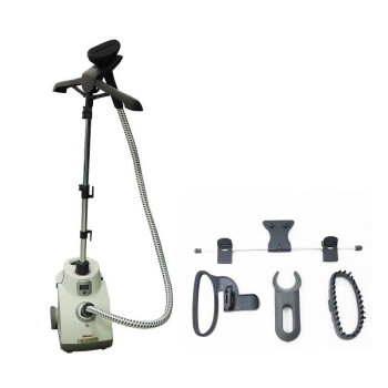 Nobel Garment Steamer 1.5 Liter 1750W Telescopic Pole Auto White Model - NGS25