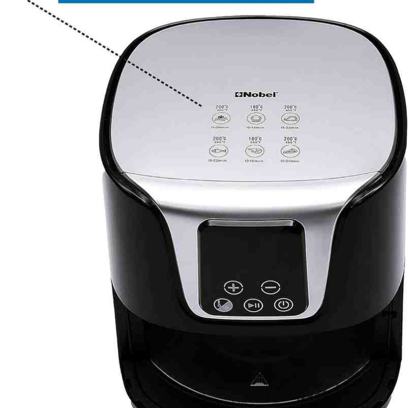 Nobel Air Fryer Black 3 Litres NAF1500D