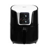 Nobel Air Fryer 3l Basket & 4l Drawer with Detachable Non-stick Drawer & Frying Basket with LED Light, Auto Shut Off Feature and Plastic Body With Stainless Steel 1300W NAF4000