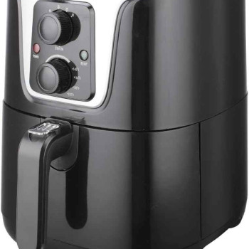 Nobel Air Fryer 3l Basket & 4l Drawer with Detachable Non-stick Drawer & Frying Basket with LED Light, Auto Shut Off Feature and Plastic Body With Stainless Steel 1300W NAF4000