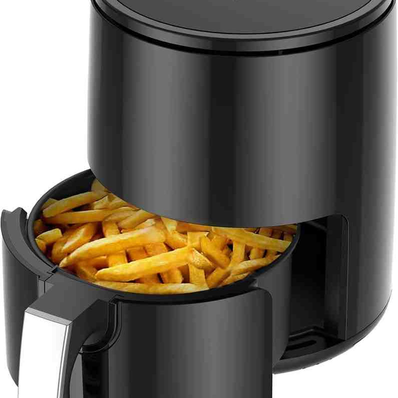 Nobel 2.5Ltrs Multifunctional Air fryer with 6 Preset Programs, Overheat Prevention, Digital Touch with 1-60 Min Timer 1200W NAF350