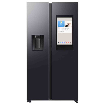Samsung Refrigerator Bespoke AI Mode Side-by-Side Family Hub 614L SmartThings at Home RS90F66B1FAE