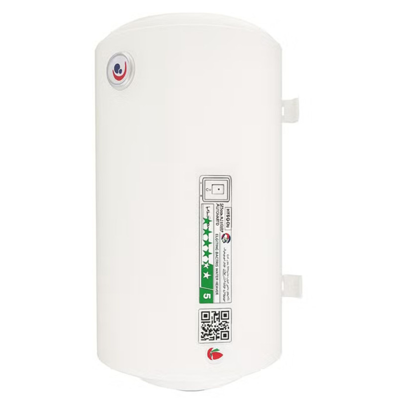 Hydramax Home Vertical Electric Water Heater 80L Inner Tank Design Italian Heating Element & Safety for Kitchen & Washroom Energy Efficient, White