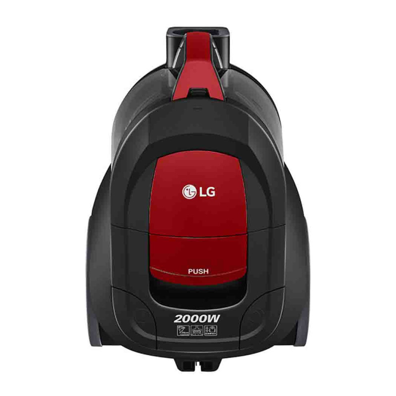 LG Bagless Vacuum Cleaner High Suction HEPA 11 Filter Ellipse Cyclone Compact & Easy-to-Clean 2000W  VC5420NNTR