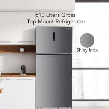 Super General 610L Top Mount Refrigerator SGR615IE, Tropical Inverter Compressor
