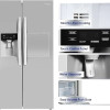 Super General 700L Side-By-Side Refrigerator-Freezer, Water Dispenser, Digital Control, SGR897SBS