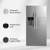 Super General 700L Side-By-Side Refrigerator-Freezer, Water Dispenser, Digital Control, SGR897SBS