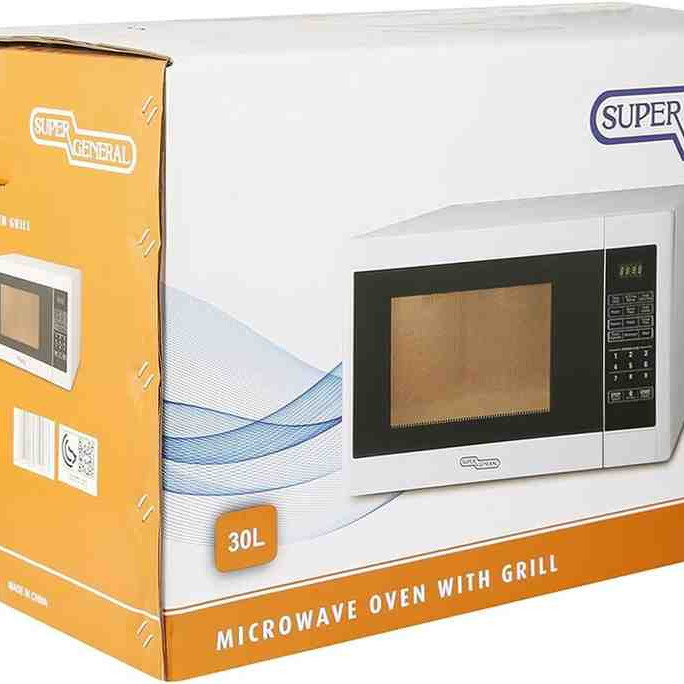 Super General 30L Counter-Top Microwave Oven SGMM935DGW