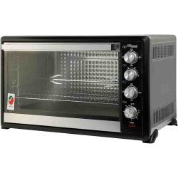 Super General 100 Liter Stainless Steel Electric Oven, Rotisserie-Grill, Convection-Oven, Thermostat, Timer, SGEO100TRC
