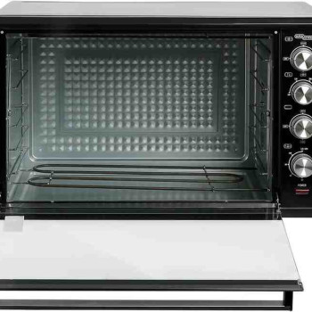 Super General 100 Liter Stainless Steel Electric Oven, Rotisserie-Grill, Convection-Oven, Thermostat, Timer, SGEO100TRC