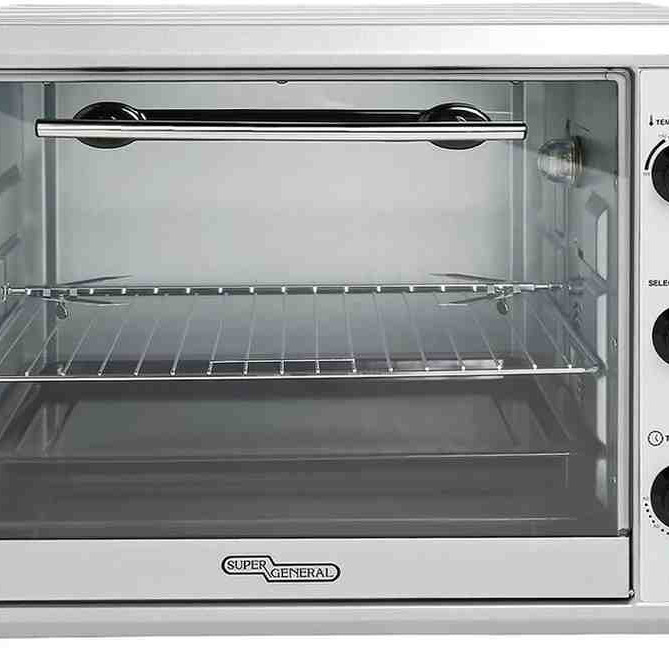 Super General 60 Liter Stainless Steel Electric Oven SGEO064KRC