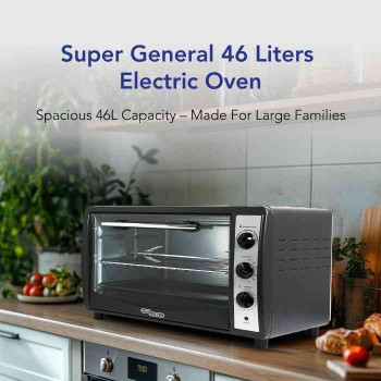 Super General 46L Electric Oven SGEO046KRC, Multi-Cooking Function