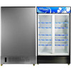 Super General 1000 Glass Liter Double-Door Upright Beverage Chiller Model SGSC1018IF