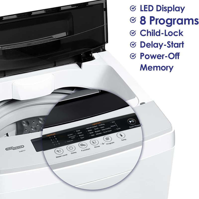 Super General 6 kg fully Automatic Top-Loading Washing Machine SGW-621