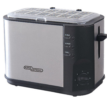Super General 2 Slice Toaster With Lid SGT841D
