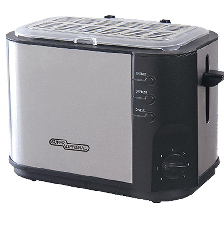 Super General 2 Slice Toaster With Lid SGT841D