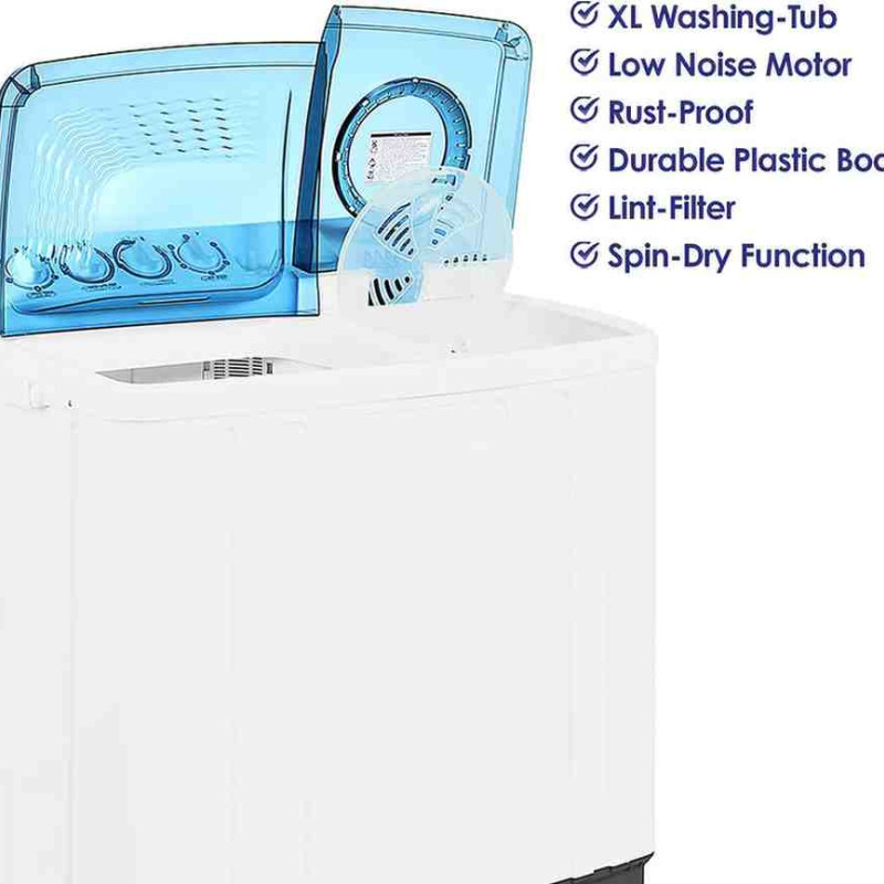 Super General 10 Kg Twin Tub Semi Automatic Washing Machine SGW105